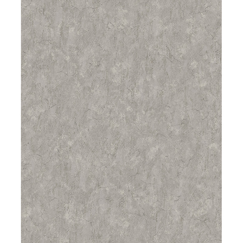 Metallic Wallpaper Roll, Gray