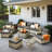 Carolle 8-Piece Outdoor Patio Furniture All-Weather 7-Person PE Wicker Outdoor Conversation Set, Patio Couch Swivel Rocker Chairs With Solar Powered Coffee Tables For Backyard,Poolside,Deck-2103426059