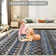 Boho Machine Washable Area Rug Non-Slip Indoor Carpet Non-Shedding Rug for Living Room Bedroom Dining Room Hallway Kitchen Office Playroom Nursery