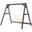 Cadre de cour arrière, support de chaise suspendue en forme de A, support de chaise suspendue robuste (seulement support de chaise suspendue), chaise
