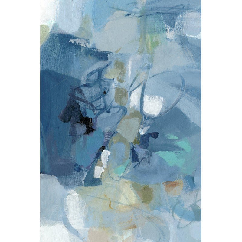 Summer Fields I - Wrapped Canvas Painting, 46cm H x 30cm W x 3.8cm D