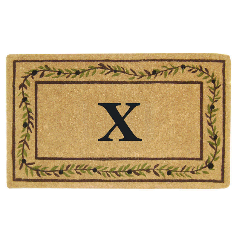 Tapis d'entrée antidérapant 36 po L x 22 po, X