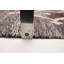 Tapis rouge / gris / beige en laine tissé à plat à la main New Ashford