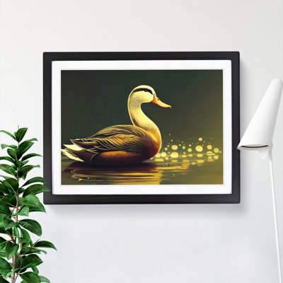 Luminous Duck - Single Picture Frame Print