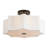 Thornhill 4-Light Modern Fabric Semi Flush Mount Ceiling Light for  Entryway