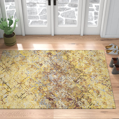  Mahaney Indoor/Outdoor Area Rug with Non-Slip Backing