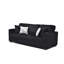 Canapé Teddy G00183A-S NOIR