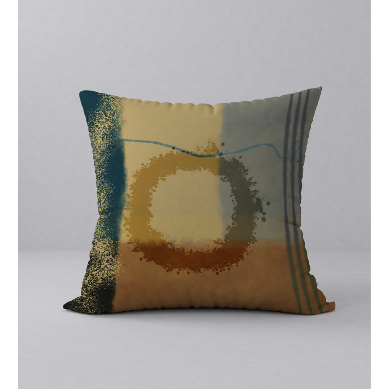 Housse de coussin carrée et bourre de précieux, H 20 po x l 20 po