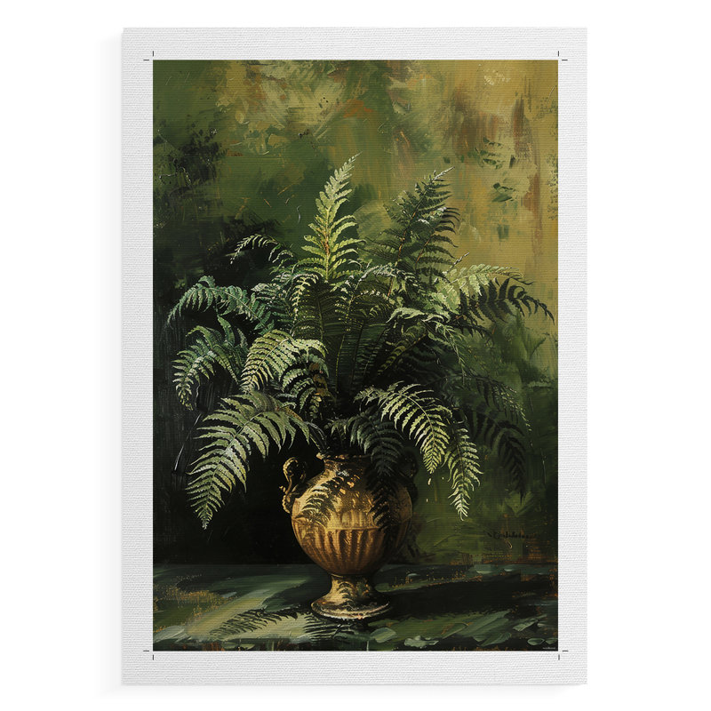 Série FLORAL CCV III - Impression sur toile seulement - NON CADRE, H 18 po x l 12 po