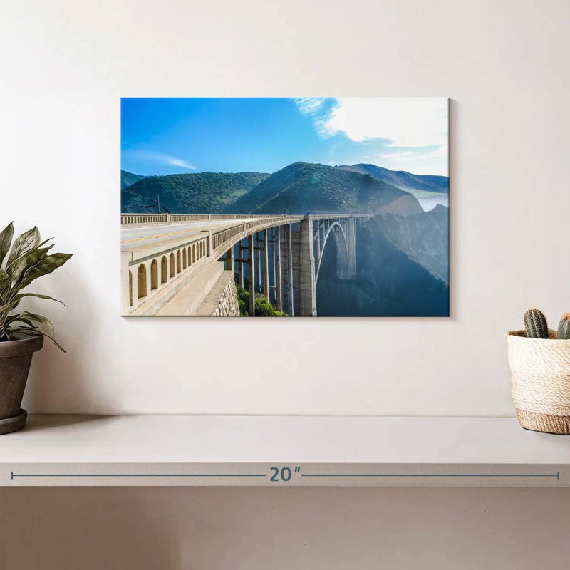 Lilie Scenic Bixby Arch Bridge, 8" H x 12" W