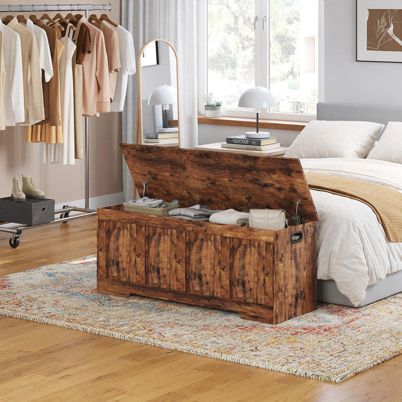 47.2" Storage Trunk, Rustic Brown
