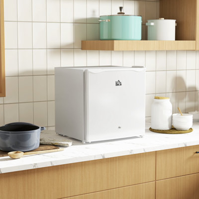 Brayden Studio Cardali 46 L Countertop Mini Fridge with Freezer