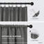 Hippen Blackout Door Curtain Pair-2128180528-2128180684