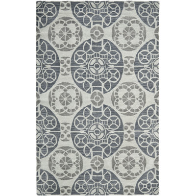 Mclean Rectangle Wool Hand Woven Area Rug