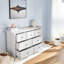 Commode 7 tiroirs avec poignées en métal Kattan-1954834966