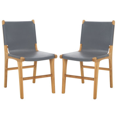 Chaise en cuir Cassaphina