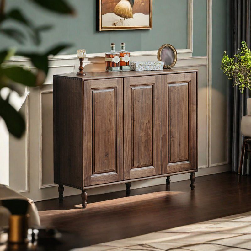 Buffet décoratif French French, H 39,4 po x l 47,2 po x P 14,9 po