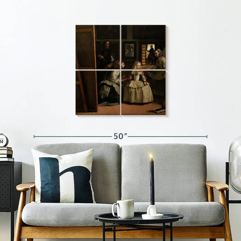 Leisha Las Meninas, H 26 po x l 26 po