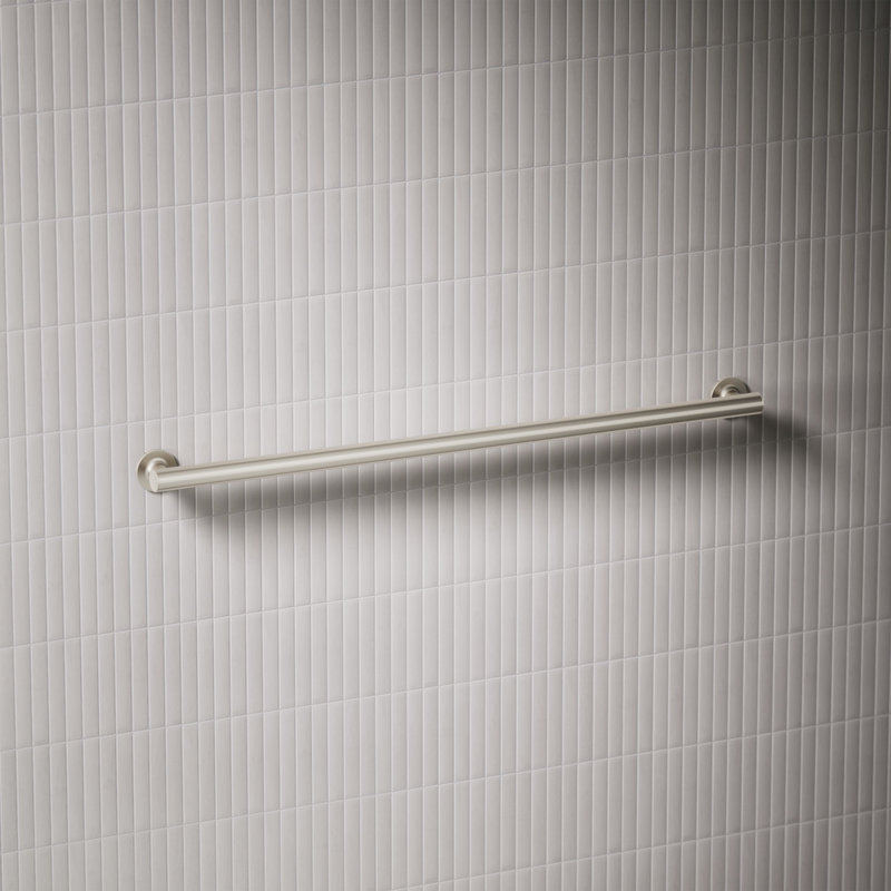 Purist Grab Bar, Vibrant Brushed Nickel, 36"W