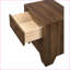 Table de chevet 2 tiroirs Transition