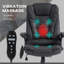 Fauteuil de bureau vibrant à 6 points avec massage lombaire