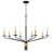 Alexander 8-Light Matte Black Chandelier