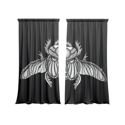 Velvet Blackout Curtain Panel Pair