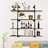 Jacarious 4 Tiered Floating Shelf-1683804836