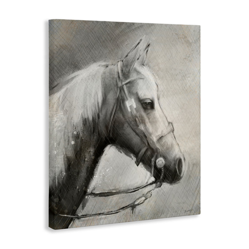 Toile moderne de style ranch, par Chad Barrett, H 40 po x l 30 po
