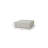 35" Beige Stone Square Block Coffee Table