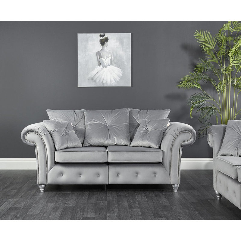 Kensington 2 Seater Velvet Sofa