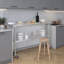 Table en acier inoxydable avec dosseret et roulettes AmGood. NSF.-90296354