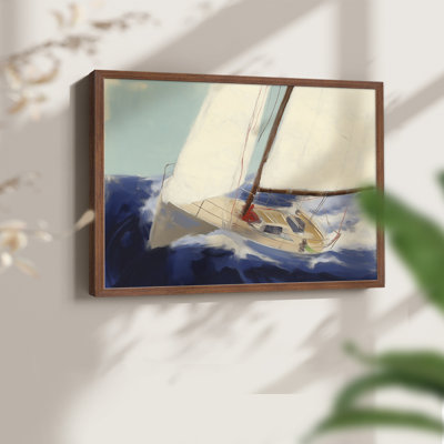Série nautique-XXXIX - reproduction encadrée