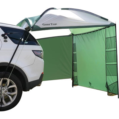 Auvent de voiture léger pour camping familial, fête de hayon