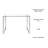 Chantrelle Stainless Steel Writing Desk-26323859