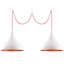 Luminaire suspendu conique à 2 lumières Excalibur-187151402