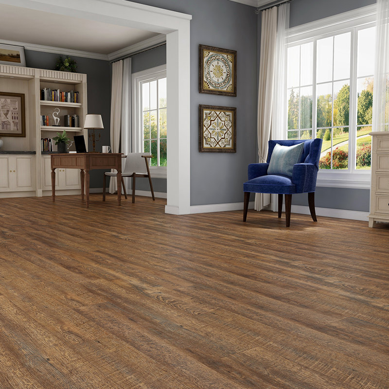 Mesa 7 In. X 48 In. 20Mil 5.5Mm Waterproof Rigid Core Luxury Vinyl Plank Flooring, Copper