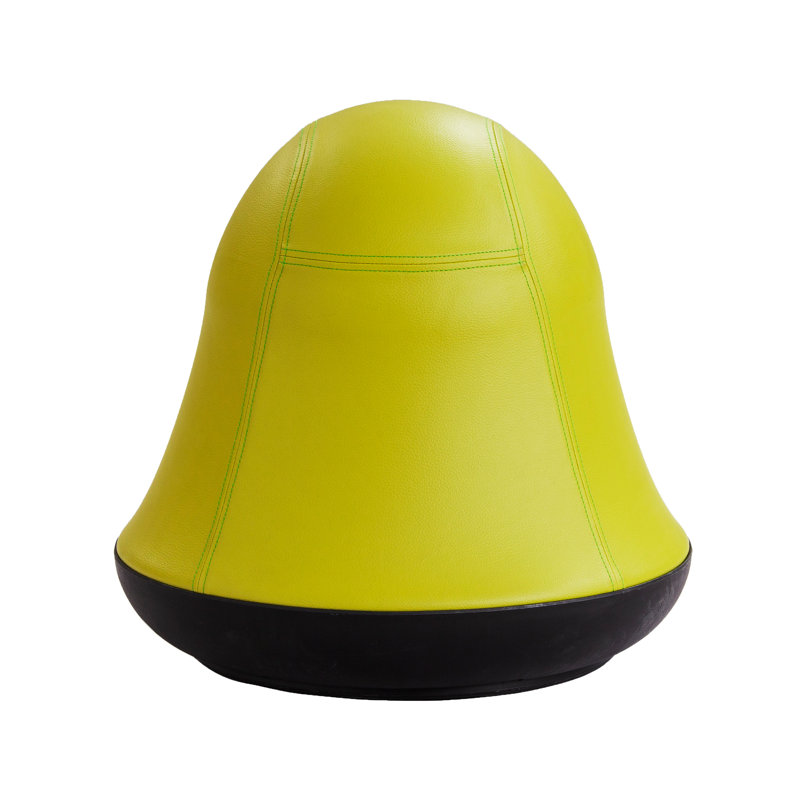 Fauteuil rotatif Runtz, Jaune