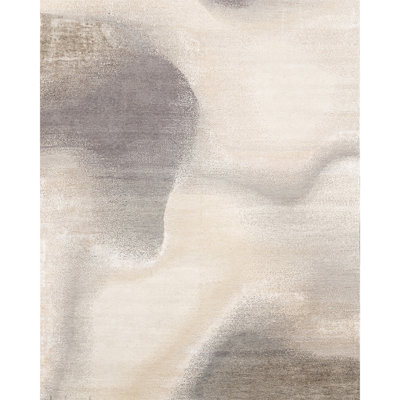 Hand Knotted Abstract Indoor Rug