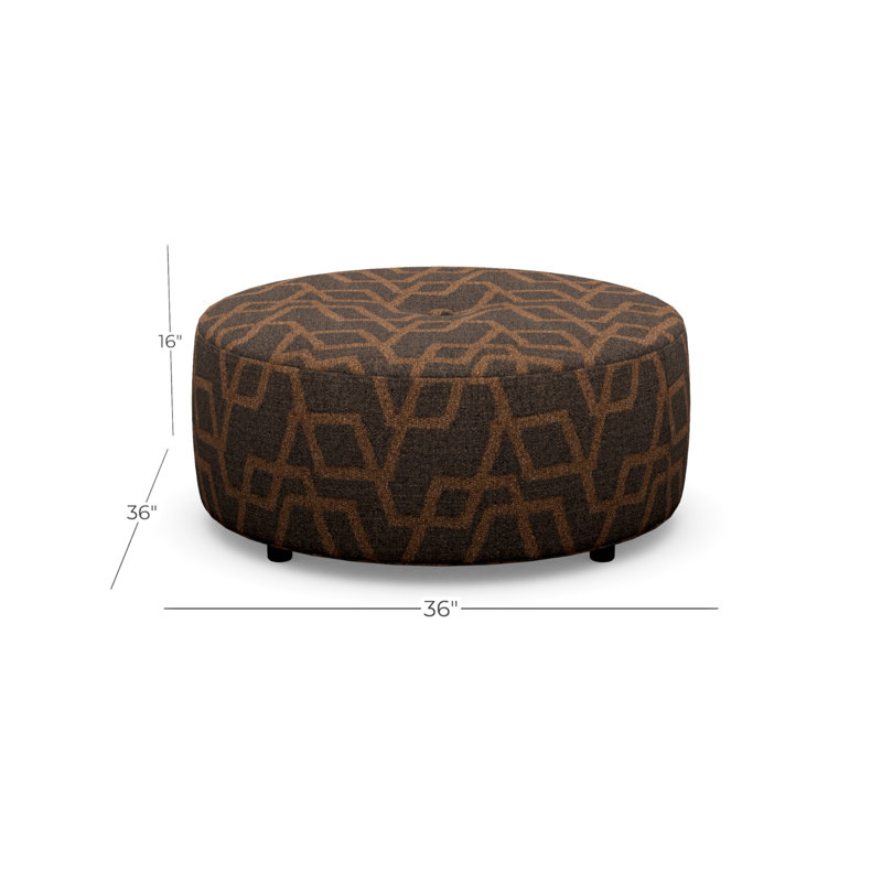 Pouf Round Ottoman, Perky 855419