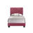 Charming Twin Bed In Cherry Finish