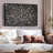 Decor Elements " Black Mayan Calendar Wall Art "-101780010