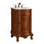 Ensemble de meuble-lavabo simple 21 po Lunette-1881704557-1881704556