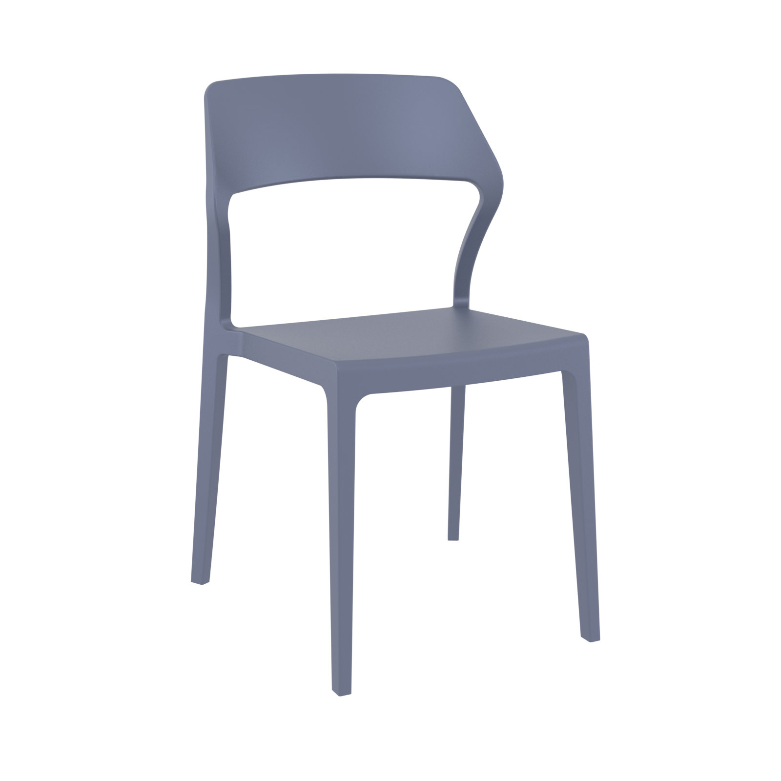 Farrah Snow 2 Person Seating Set, Dark Gray