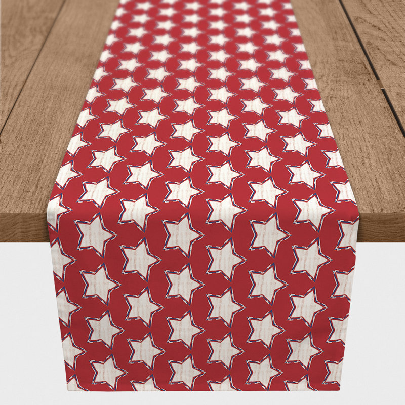 Agridaki Rectangle Polyester Table Runner, 72'' x 16''