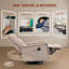 HOMCOM Massage Recliner Armchair Swivel Rocking Recliner Chair-278717880
