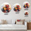 Horloge murale en métal Casino Royale Dice IV-93383453