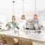 Mini-luminaire suspendu Yingst Bohemian Natural