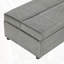 Lit simple avec repose-pieds pliant-275494451