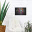  «Purple Flower Bomb» par Heather Gauthier, art mural en métal, 16 po x 12 po-1695181902
